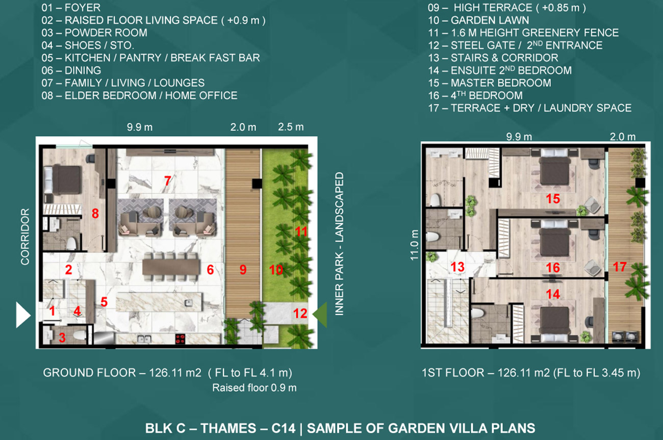 Thiết kế căn hộ sân vườn West Gate Bình Chánh do Gemma Land cập nhật mới nhất năm 2023 