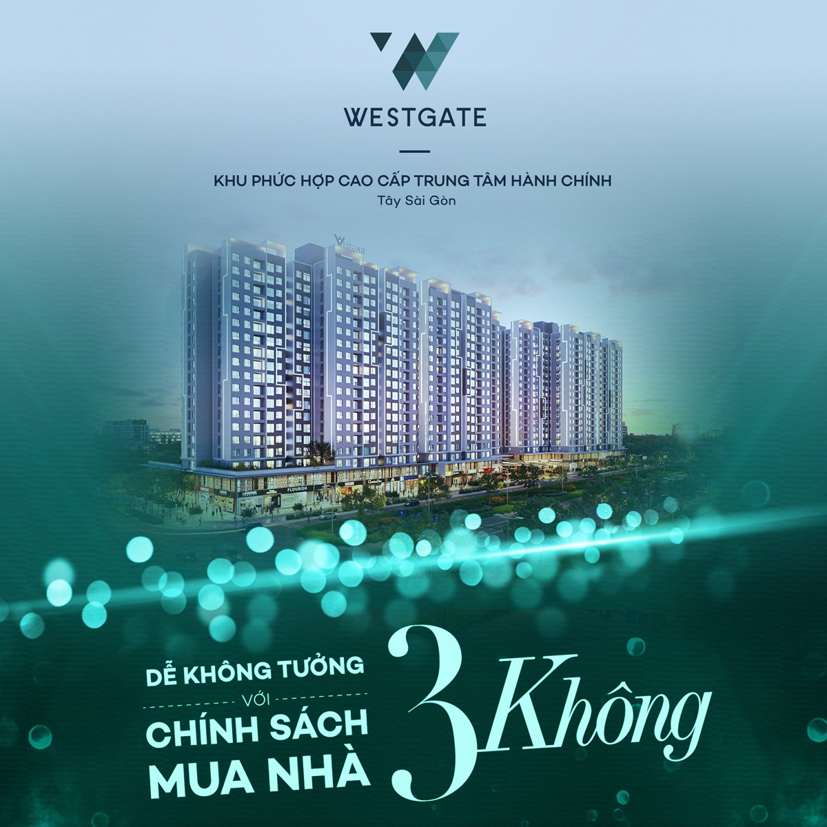 Sắp bàn giao giá căn hộ Westgate Bình Chánh hút khách nhờ chính sách mua nhà 3 không