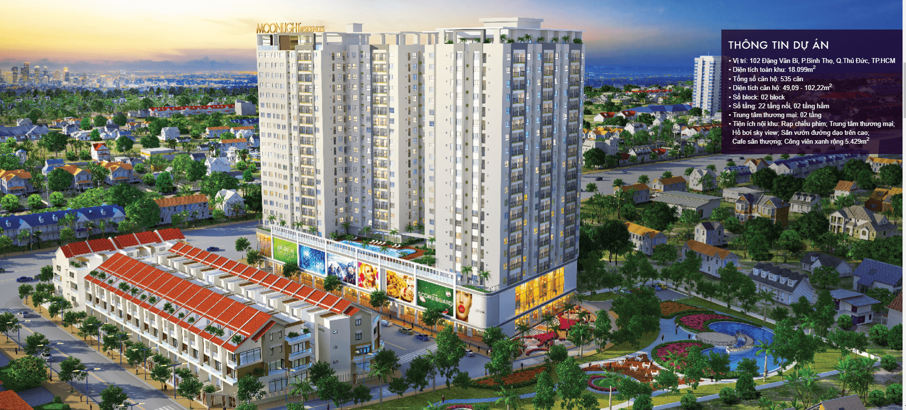 dự án Moonlight Residences bàn giao cho cư dân thành phố thủ đức 