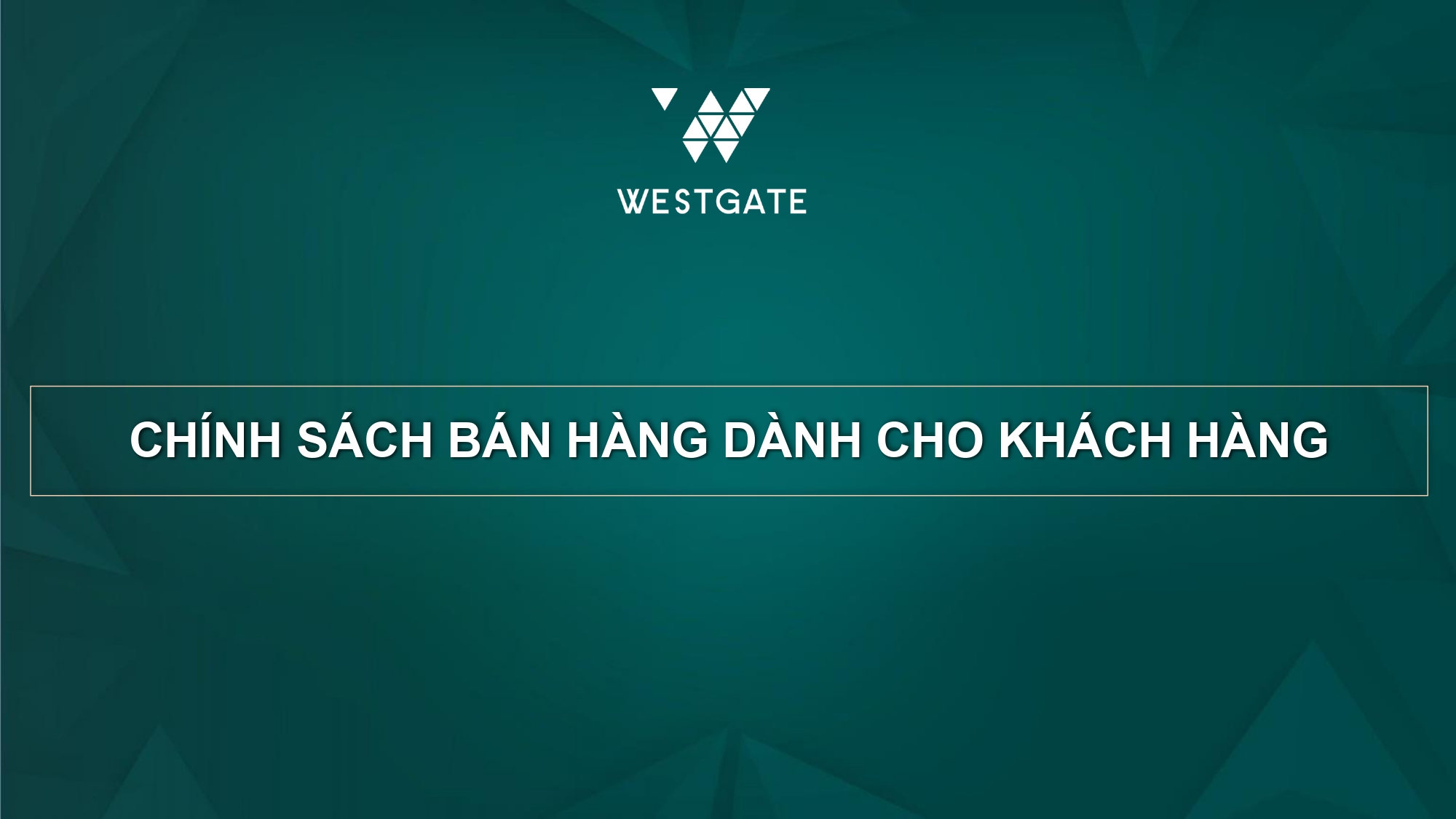 Chính Sách Bán Hàng West Gate Bình Chánh do Gemma Land cập nhật tháng 04.2023 dành cho khách hàng