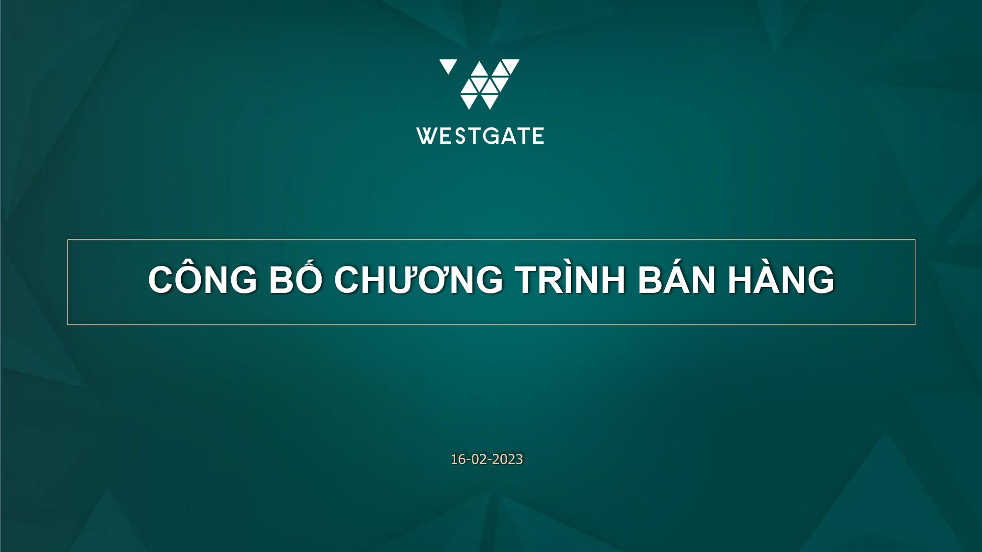 Chính Sách Bán Hàng West Gate Bình Chánh do Gemma land cập nhật tháng 04.2023