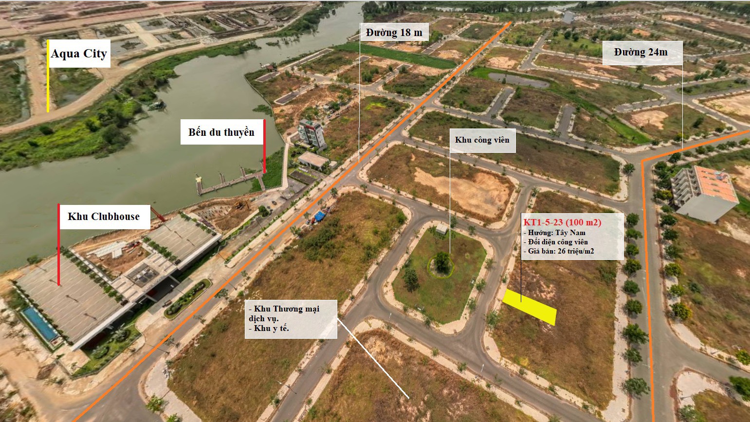 Mua Bán Đất Nền nhà phố và biệt thự Biên Hòa New City Giá Rẻ Tháng 4.2023