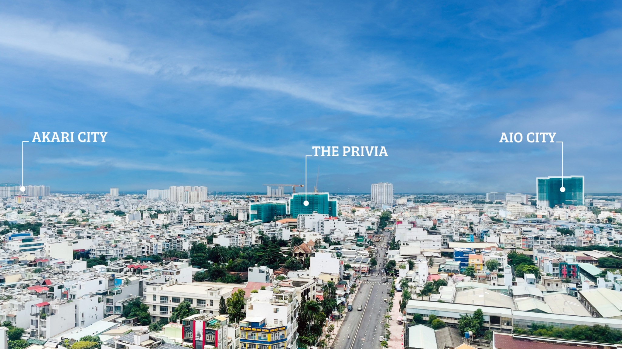 3 dự án The Privia , Akari city , Aio trọng điển khu Tây quý 3 năm 2023