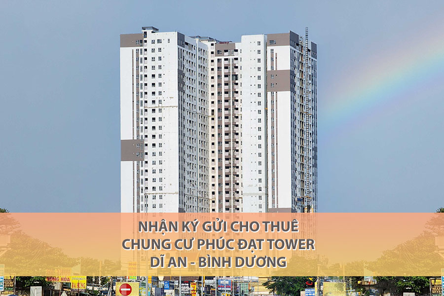 Giá thuê dự án căn hộ Phúc Đạt Tower do Gemma Land cập nhật