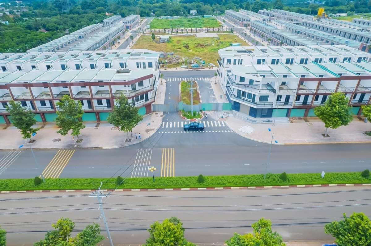 Tiến độ cập nhật thực tế Nhà phố Bảo Vinh Residence Long Khánh 09.2023