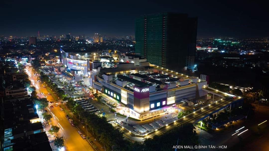 Siêu thị Aoen Mall Quận Bình Tân gần dự án The Privia Khang Điền