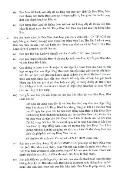 The Privia đã được ngân hàng Công Thương Việt Nam (Vietinbank - Chi Nhánh 11) phát hành bảo lãnh bán nhà ở hình thành trong tương lai.