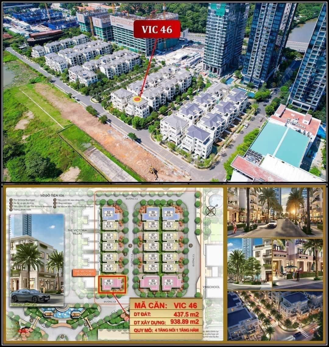 Cận cảnh biệt thự Vinhomes Bason VIC 46 có giá gần 561 tỷ giữa lòng TP. HCM giao dịch