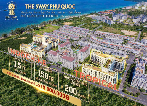 Vinhomes cùng 89 đại lý đưa dự án The 5Way Phú Quốc ra thị trường năm 2023