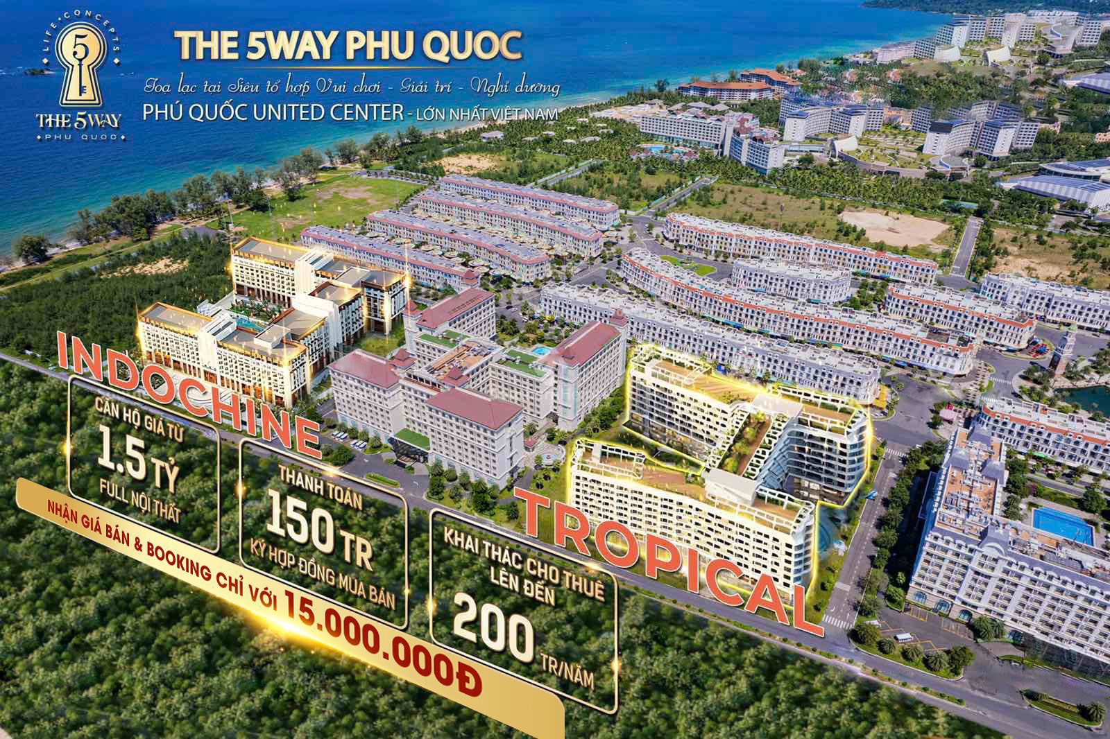 Vinhomes cùng 89 đại lý đưa dự án The 5Way Phú Quốc ra thị trường năm 2023