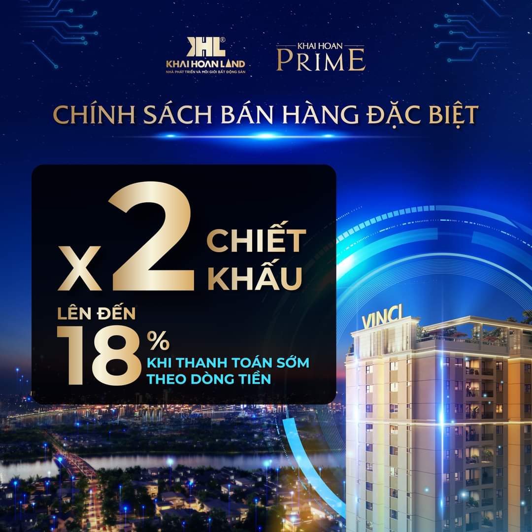 Chính sách bán hàng dự án Khai Hoan Prime