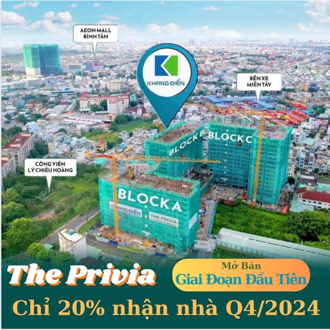 The Privia Khang Điền thanh toán nhận bàn giao nhà 