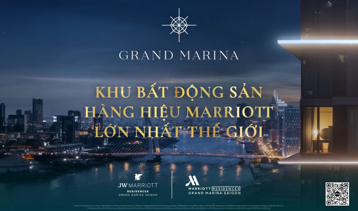 Grand Marina Saigon khẳng định thương hiệu ngang tầm thế giới