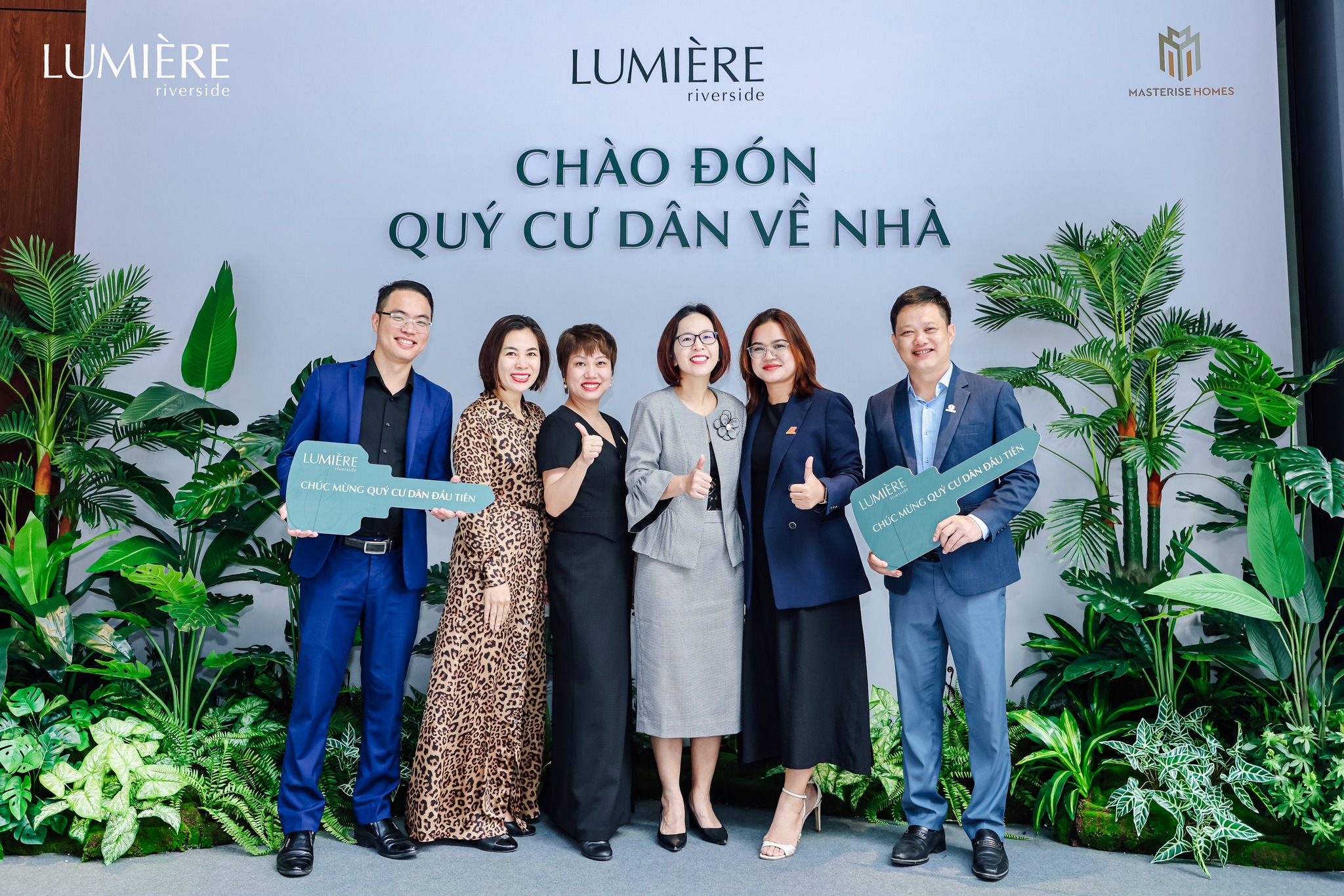 LUMIÈRE riverside đây là dự án thứ 4 MASTERISE HOMES bàn giao trong tháng 12 năm 2023