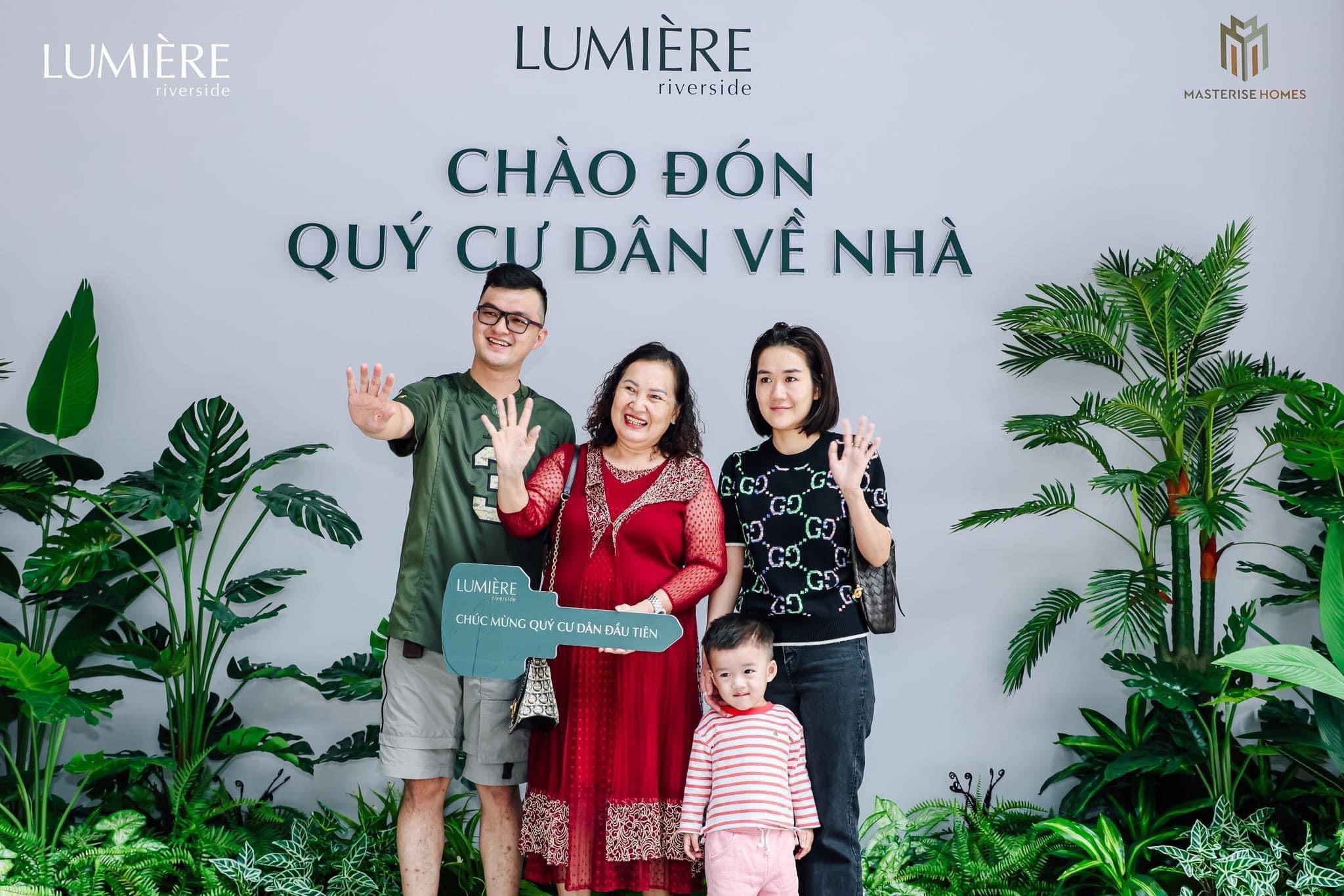 LUMIÈRE riverside đây là dự án thứ 4 MASTERISE HOMES bàn giao trong năm 2023