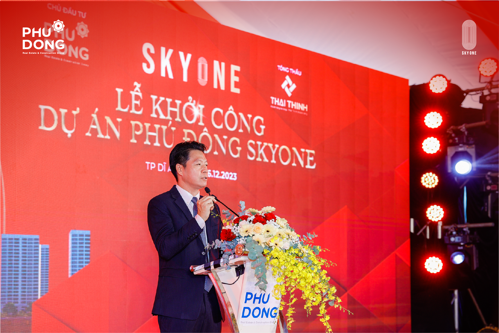 Lễ khởi công dự án SkyOne vào tháng 12.2023