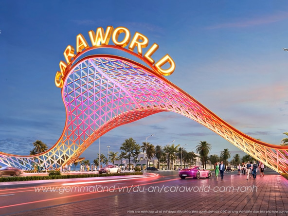 Cổng chào Caraworld Cam Ranh