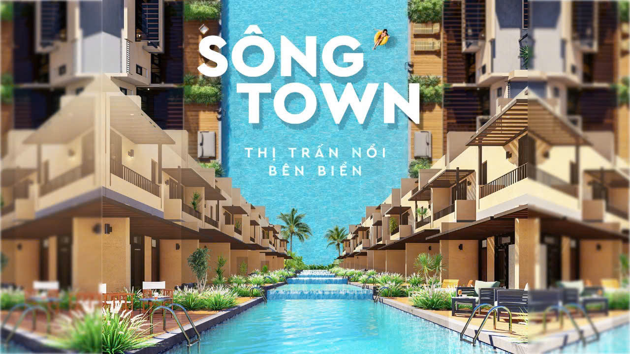 Sông Town "thị trấn nổi bên biển" đầu tiên tại Caraworld Cam Ranh