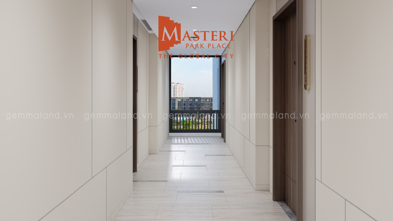 Khu vực hành lang Masteri Park Palace